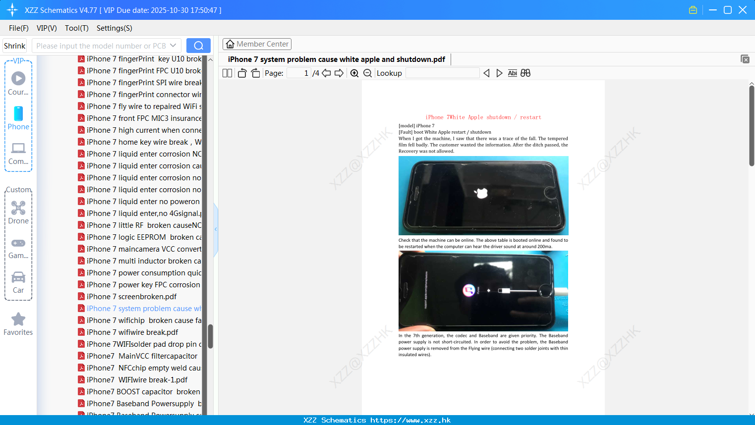 IPhone 7 System Problem Cause White Apple And Shutdown